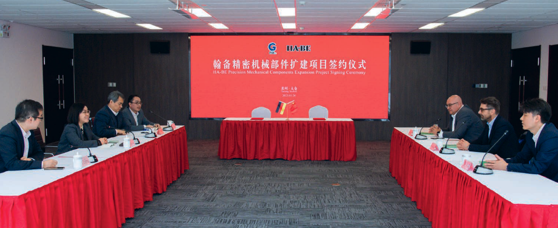 Standorterweiterung HA-BE China